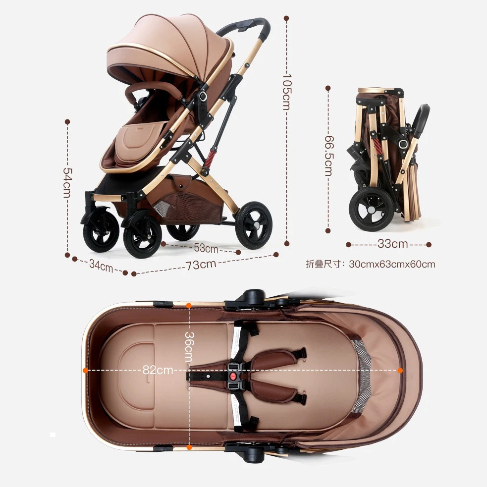 Легкая дорожная система для двойной коляски Deluxe 3-в-1 комбинированные детские
