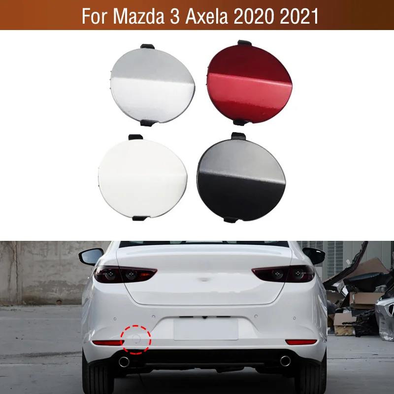 Для Mazda 3 Axela 2020 2021 Автомобильный задний бампер Буксировочный Крюк Крышка