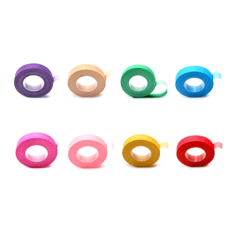 

5Pcs 5M/Roll Breathable Anti-allergy Fingernail Protector Self Adhesive Tape Bandage Wrap Band for Guzheng Pipa Guitar Finger Pi