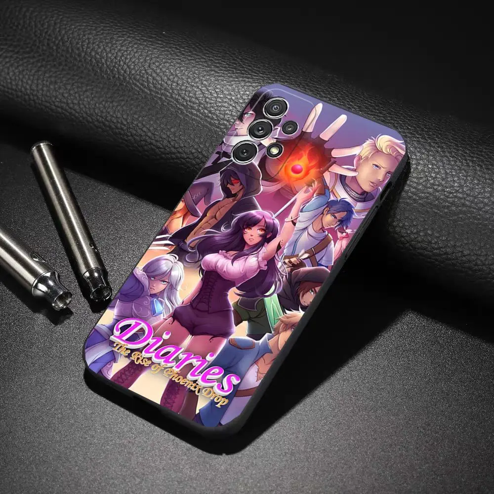 A-Aphmau Meow Anime-S Phone Case For Samsung Galaxy S25 S24 S23 S22 S21 FE A55 A54 A53 A52 A34 A32 A33 Cover