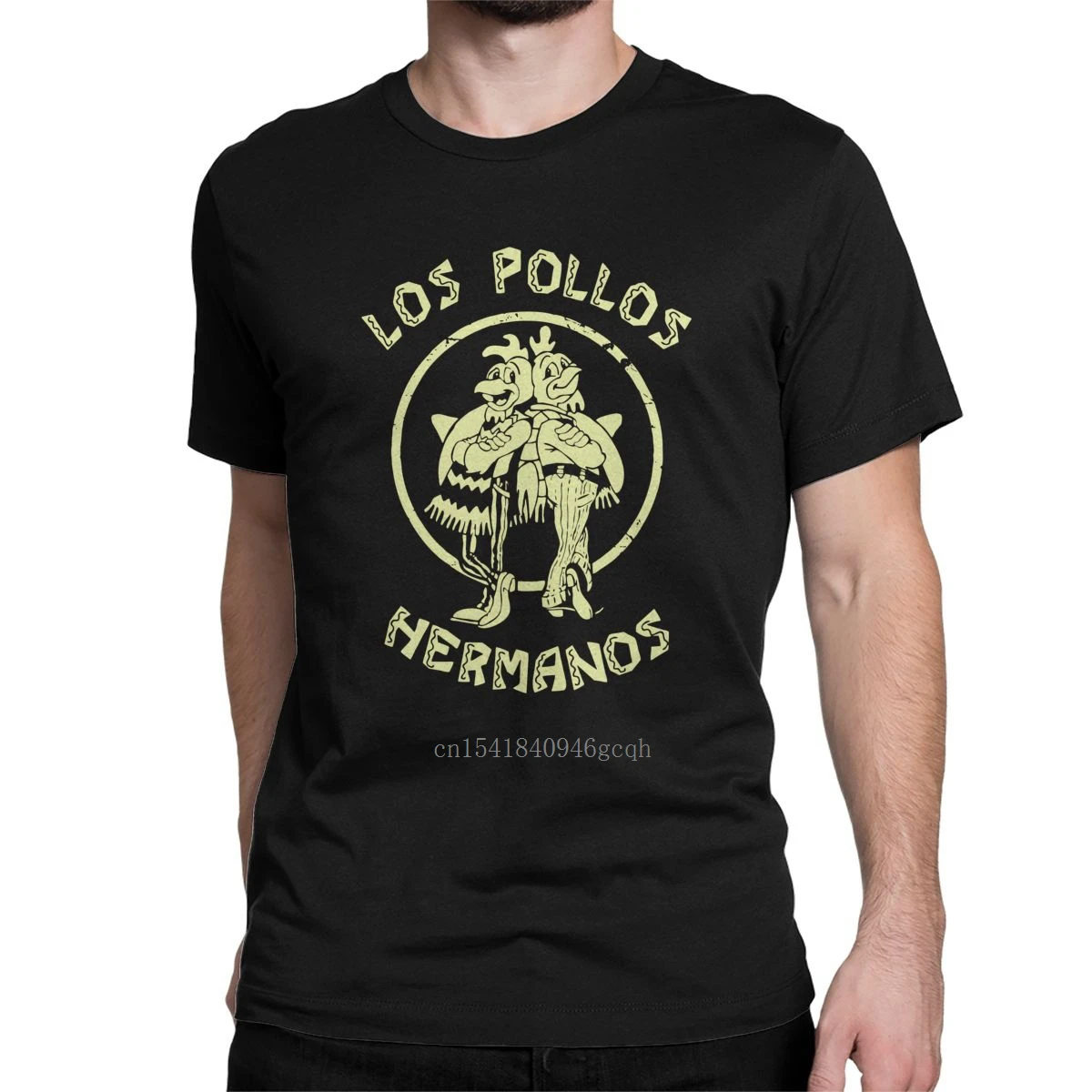 

Men's Los Pollos Hermanos T Shirt Chicken Brothers 100% Cotton Tops Awesome Short Sleeve Crew Neck Tee Shirt Gift T-Shirts