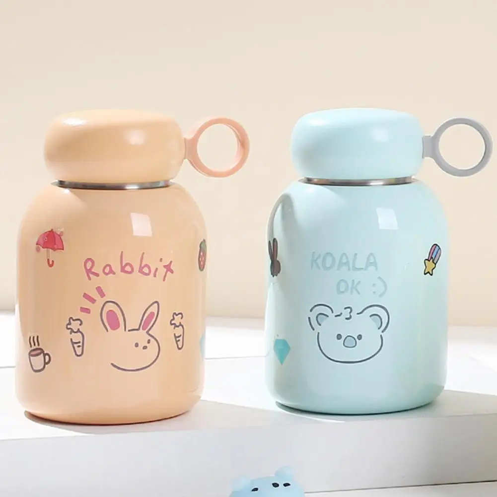 Модная мультяшная Изолированная кружка с подвесной веревкой чашка для воды