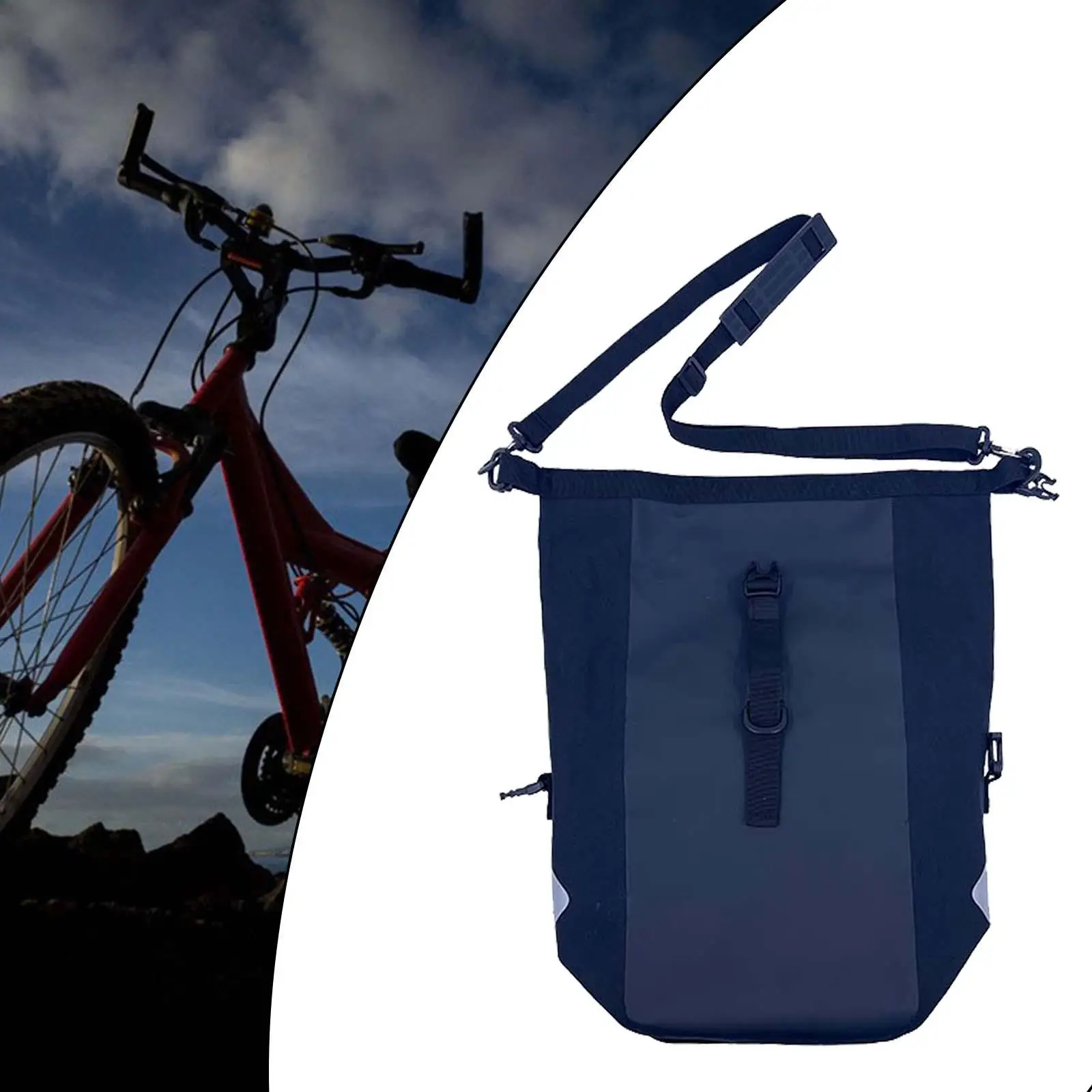 Сумка велосипедная на седло заднее сиденье 15 л