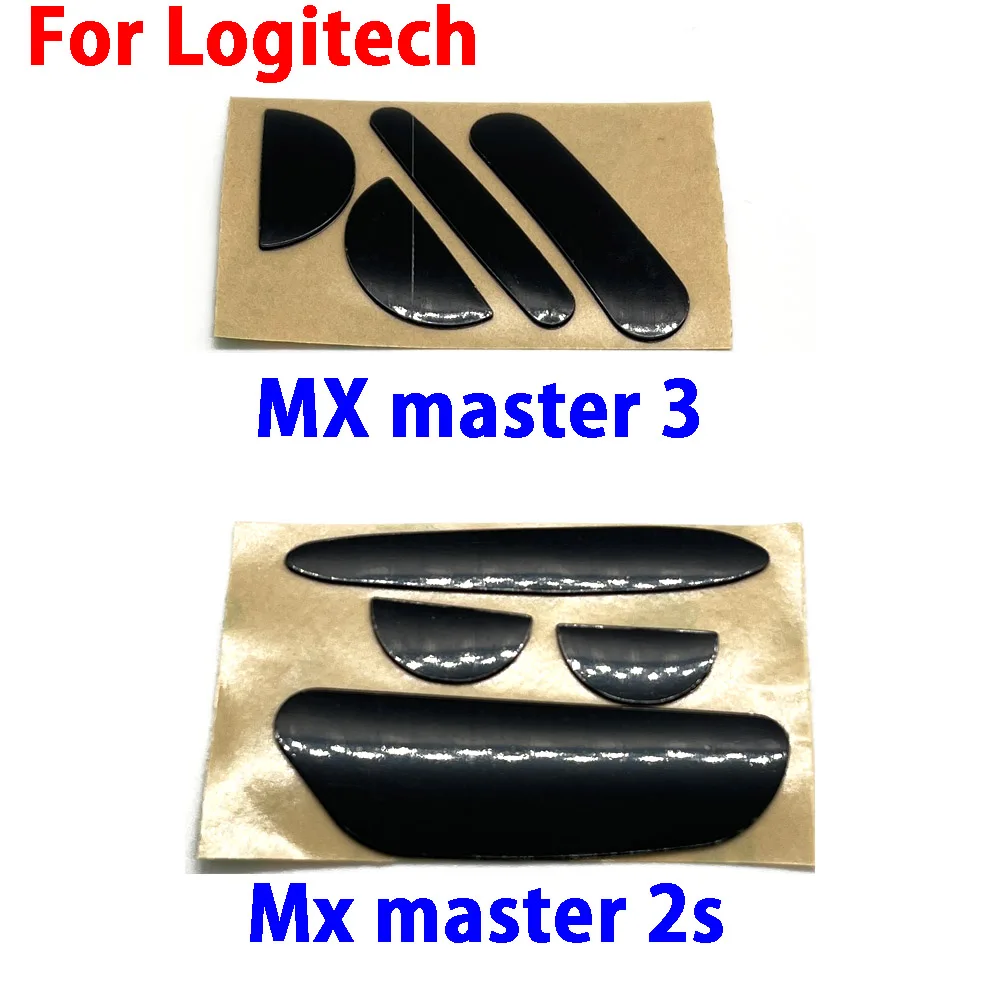 Детские подставки для мыши и коньков, 1 комплект, подставки для Logitech Mx master 2s 3, проводная беспроводная мышь, белый, черный, противоскользящий разъем для наклеек