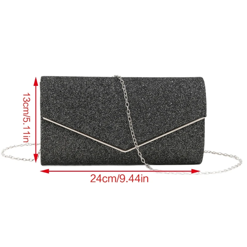 Сумка-конверт для свадебной вечеринки женская вечерняя сумка девочек с цепочкой