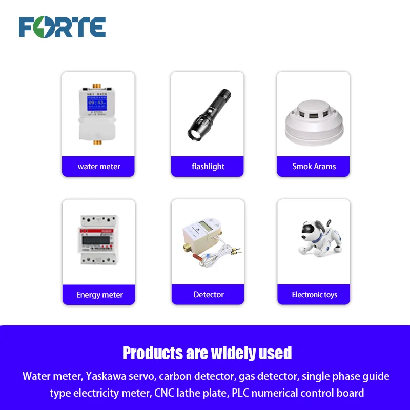 Forte ER14335 2/3AA Add XH2.54 розетка одноразовая литиевая батарея 3 6 в детектор газа дымовой