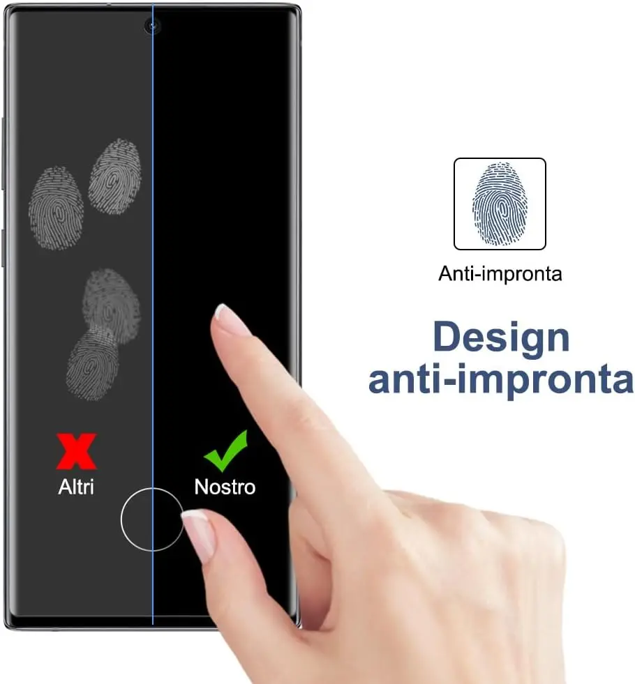 Фото Защитная пленка из закаленного стекла для Samsung Galaxy Note10, 1/4 шт. - Защита смартфона, подходит для серии Samsung Note10 №4