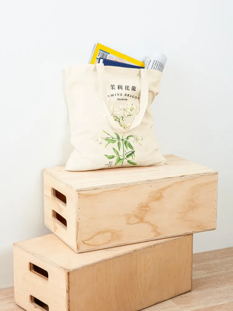 Жасмин Дракон Чайный домик Большая сумка Женская покупательская сумка-тоут