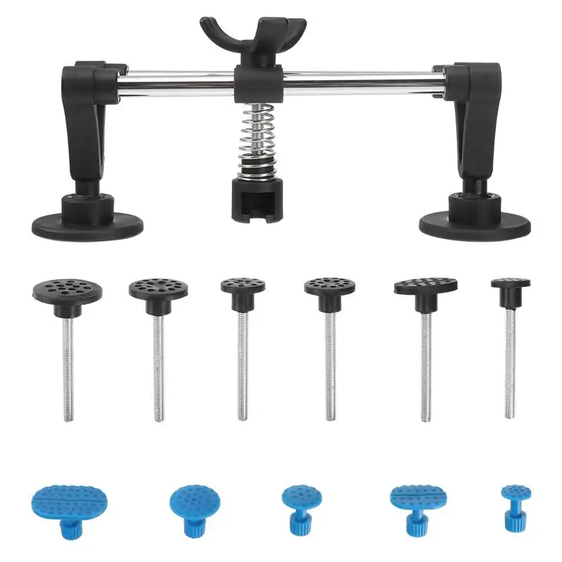 

1 Набор автомобильных безпокрасочных вытягивателей вмятин, вкладки, подъемник моста, инструмент для удаления вмятин с кузова, инструмент дл...