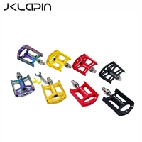 jklapin s5 quick release pedals mountain road bicycle hollow aluminum alloy bearing pedal for brompton bike