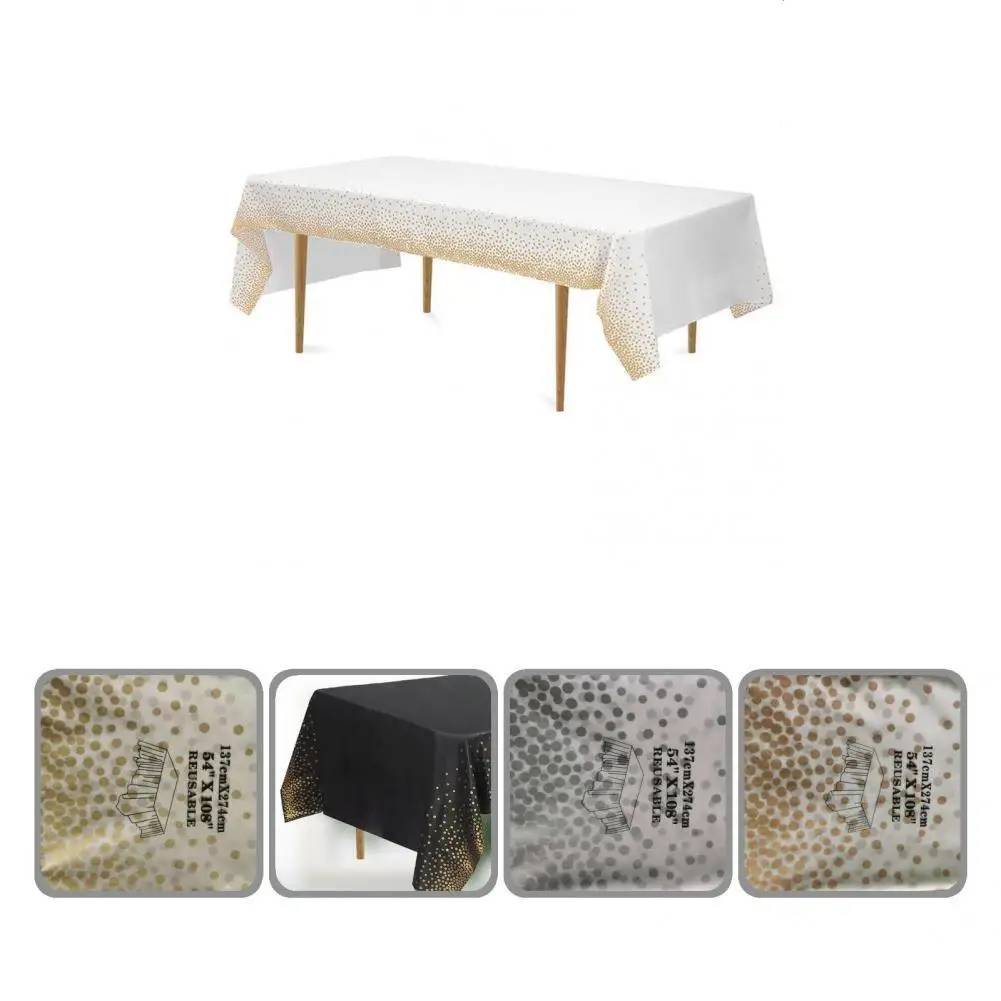 

Rectangular Tablecloth Protective Cover, Suitable for Weddings and Durable