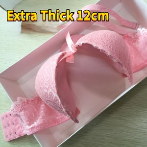 Imported Female underwear  Small Bra Without Steel Ring, Thickened Underwear Sexy bra Extra Thick 12cm Bra Si