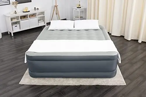 

POPTOP Durable Inflatable Air Mattress with -in , Pillow and USB Charger