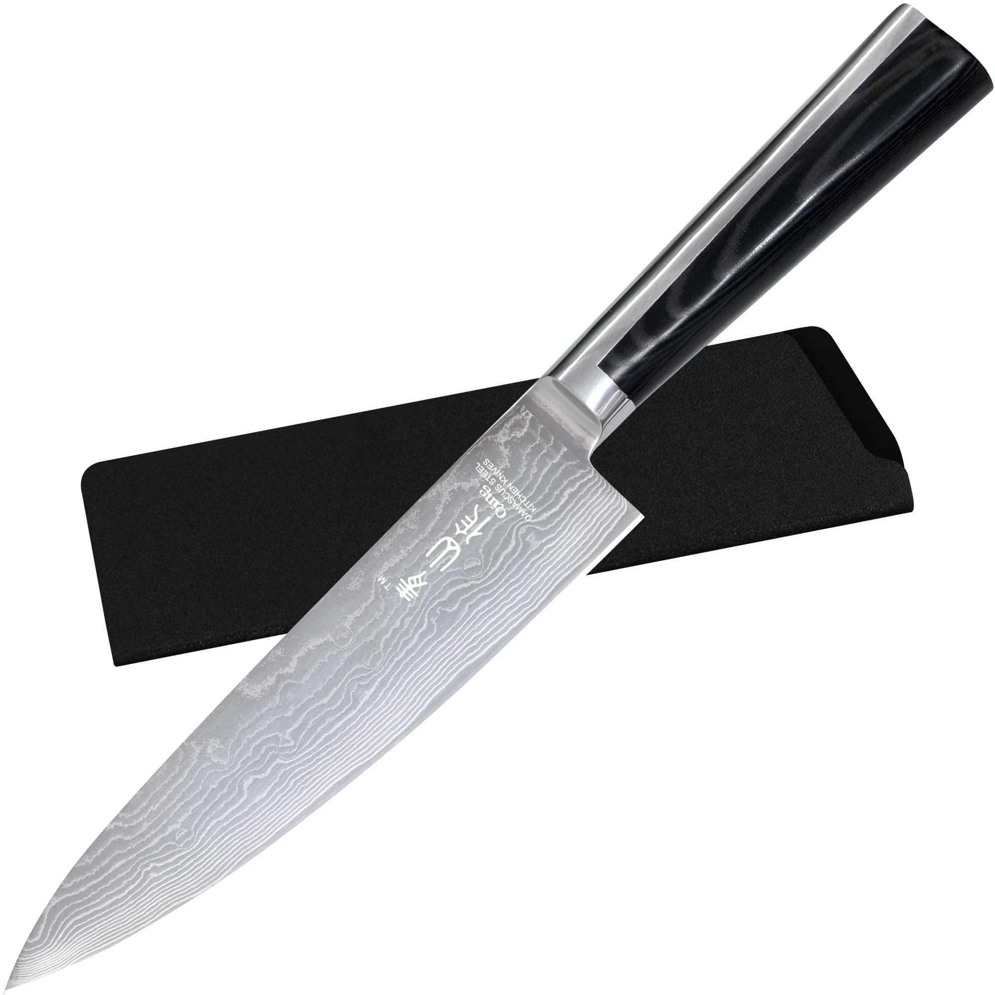 

XYj Japanese Damascus Chef Knife With G10 Handle Vegetable Cooking Knives Damascus Steel Kitchen Knife Meat Culinary Slice Tool