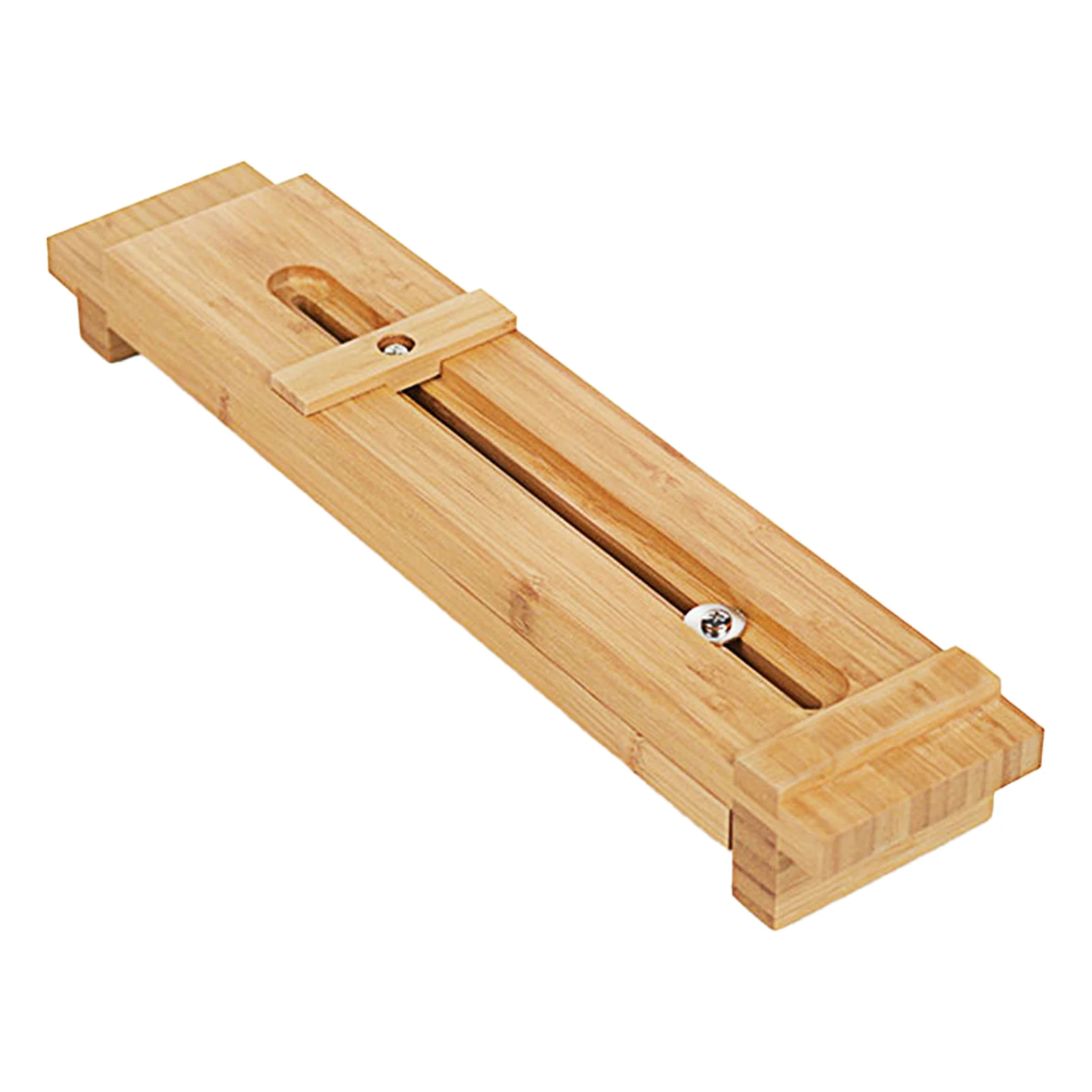 

Wooden Adjustable Prevent Sliding Kitchen Tools Sharpening Stones Sink Bridge Butcher Whetstone Holder Easy Setup Professional