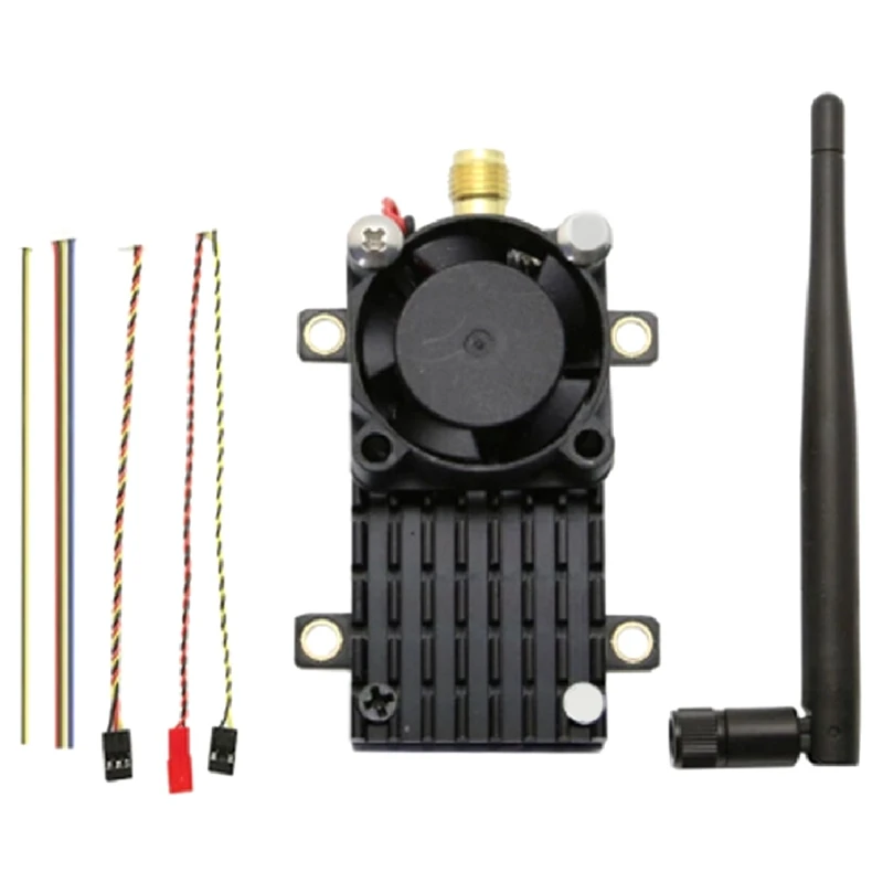 

20Km Range 5.8Ghz 2W FPV Wireless Image Transmission Video Transmitter TS582000 5.8G 8CH Video AV Audio Sender