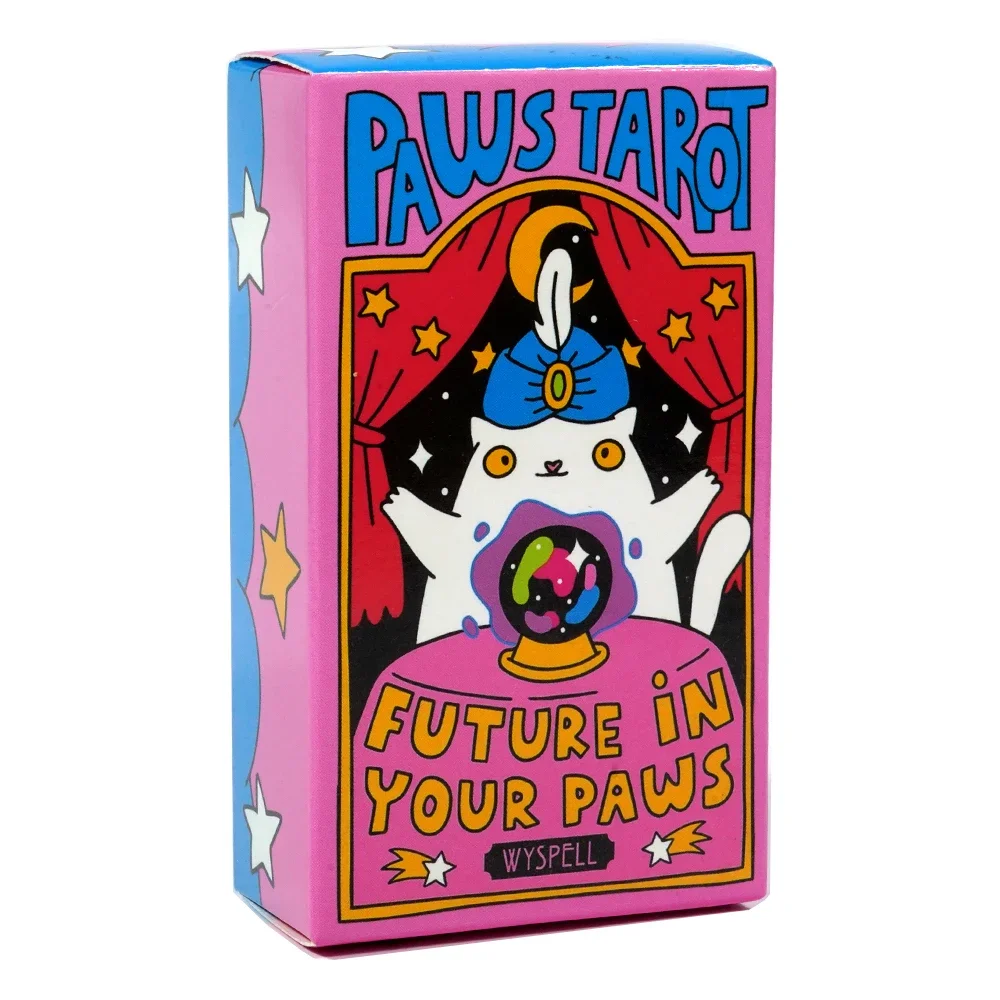 Wyзаклинание Карты Таро для кошек 78 карт уникальные карты любителей и милые детей