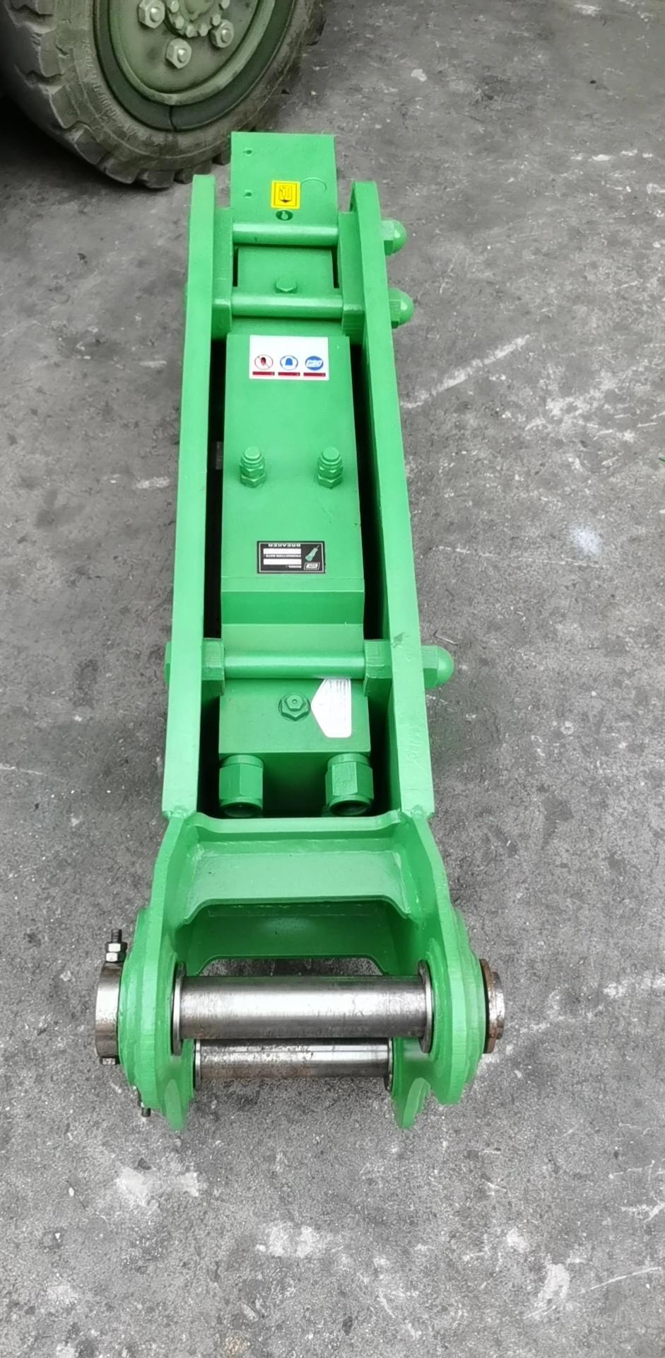 Электрический гидравлический домкрат для экскаватора