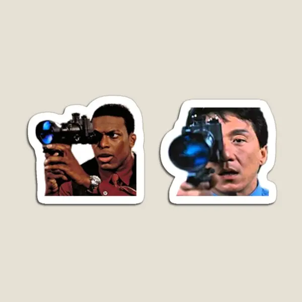 Магнитный декор для холодильника с Крисом Такером Джеки Чаном Com наклейки