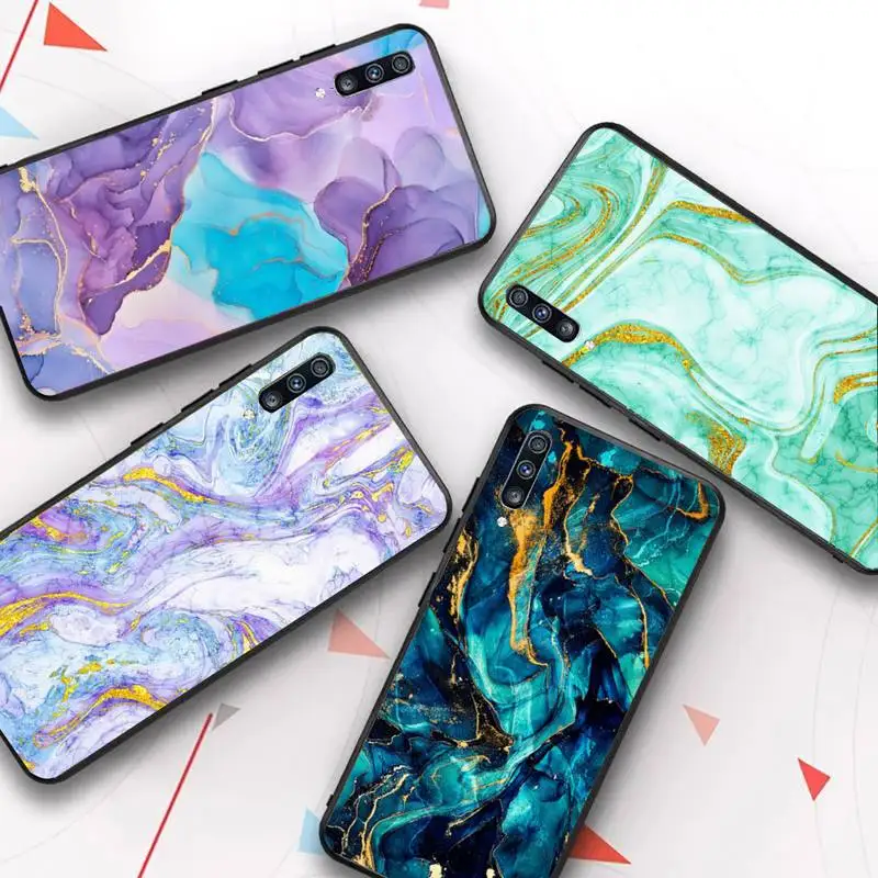 

Gradient Marble Phone Case for Samsung A51 01 50 71 21S 70 31 40 30 10 20 S E 11 91 A7 A8 2018