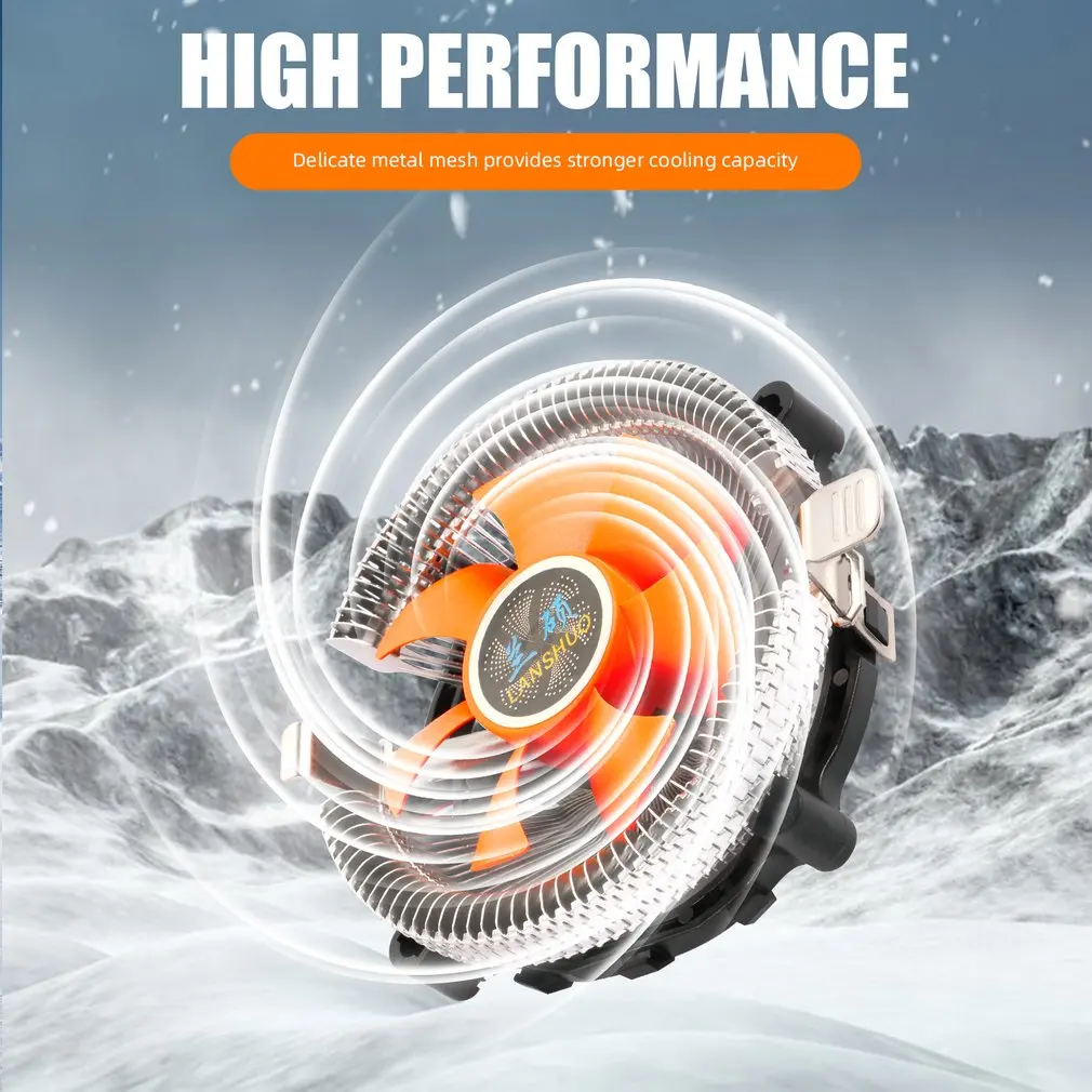 Чехол для ПК вентилятор ЦП LGA775 1155 AM2 AM3 754 Athlon 12 В постоянного тока | Компьютеры и