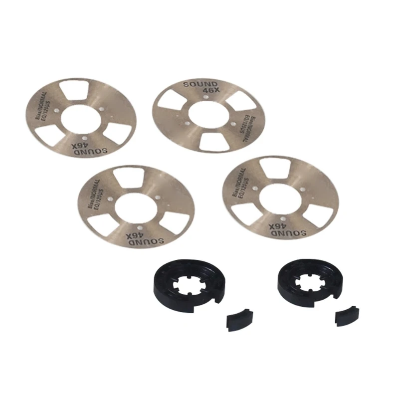 Металлические кассеты в винтажном стиле для записи визуального дизайна P8DC