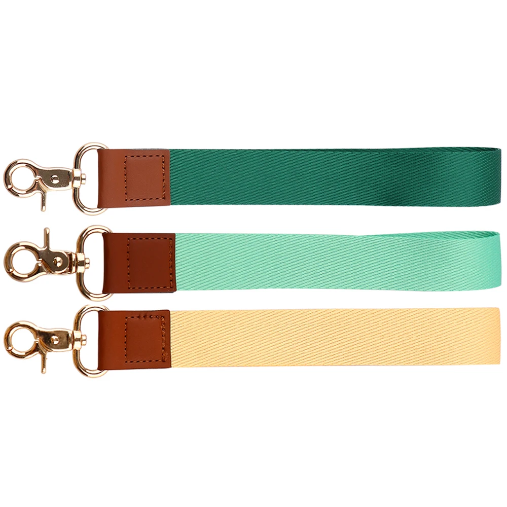 

Solid Color Lanyard For Keys ID Card Cover Badge Holder Business Phone Charm Key Lanyard Neck Straps Keychain Accessories