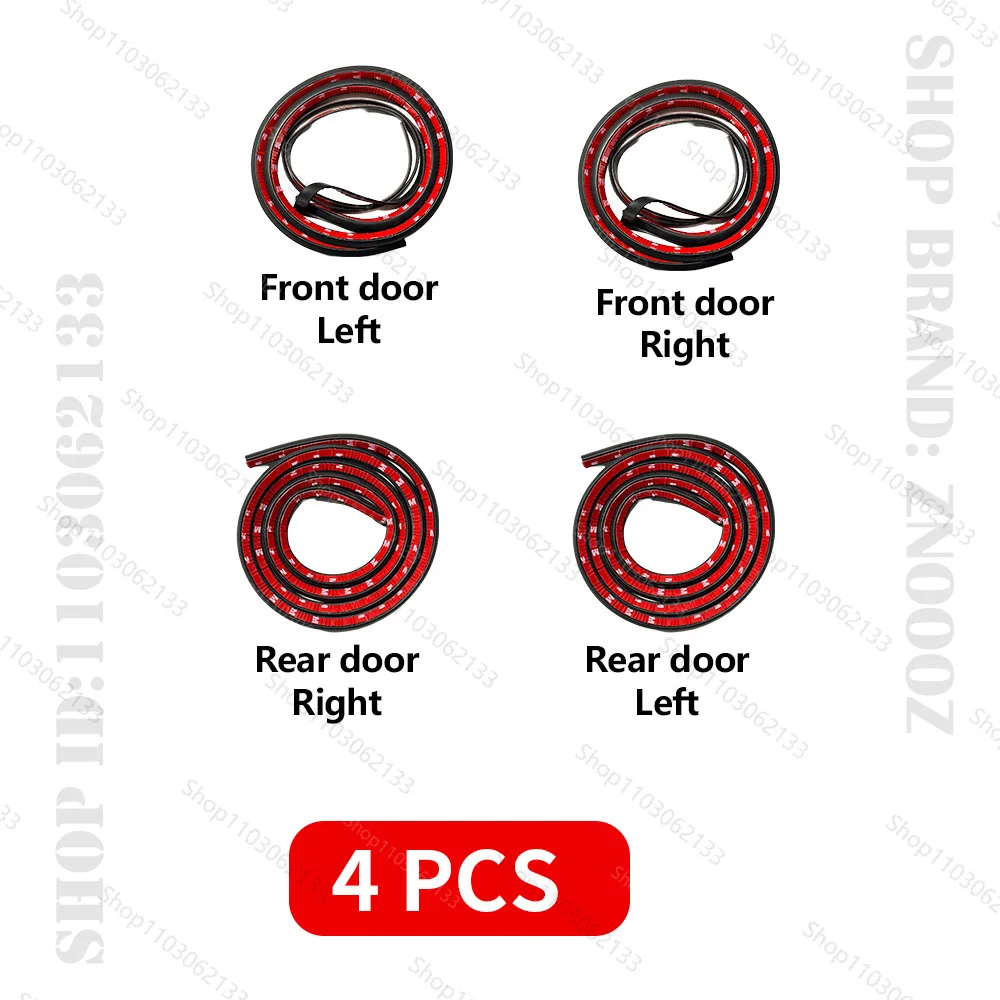 

Для Ford Explorer 1990-2025 гг., уплотнительная лента для двери автомобиля, резиновая двухслойная уплотнительная защита, звукоизоляционная пылезащитная уплотнительная лента, набор из 12 шт.