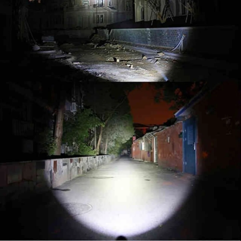 Портативный масштабируемый светодиодный фонарик USB перезаряжаемый мини-фонарик