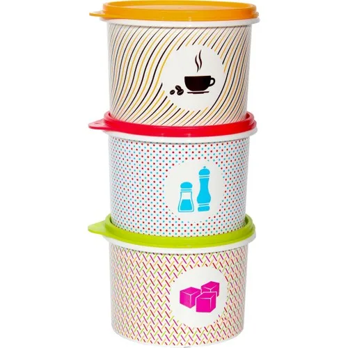 

Набор цилиндрических контейнеров Tupperware