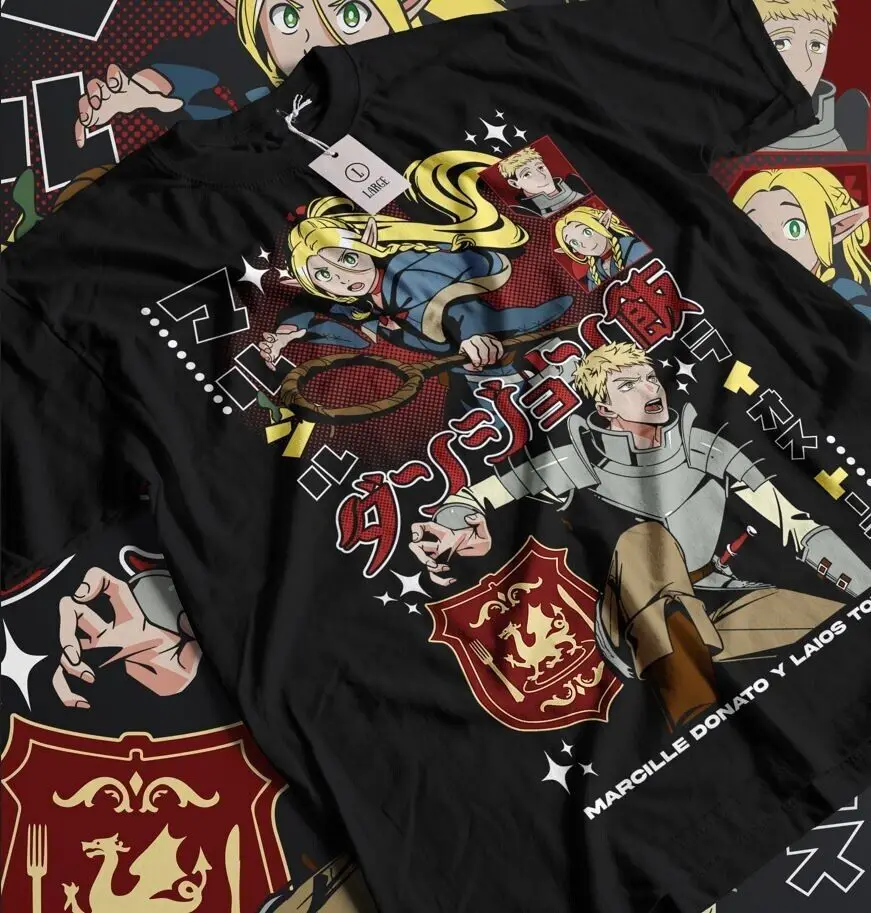 Футболка Senshi For Food Delicious In The Dungeon GifT все размеры