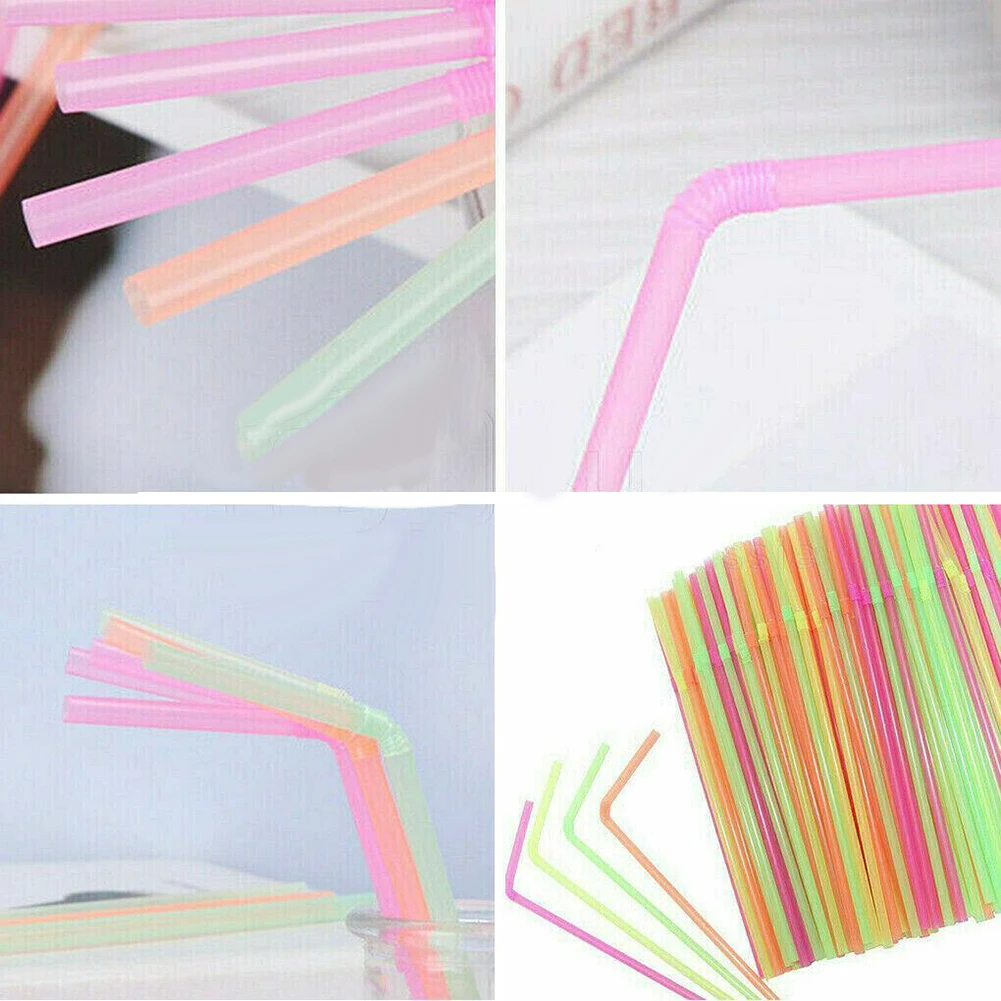 

Drinking Straws For Candy Buffets Party Tables Weddings Birthdays Everyday Celebrations Food Grade PP Mixed Color
