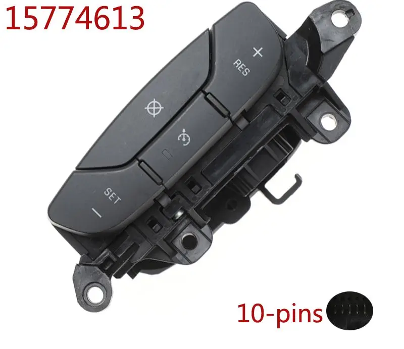 

15774613 15208399 для Cadillac автомобильный переключатель рулевого колеса Кнопка громкости круиза переключатель