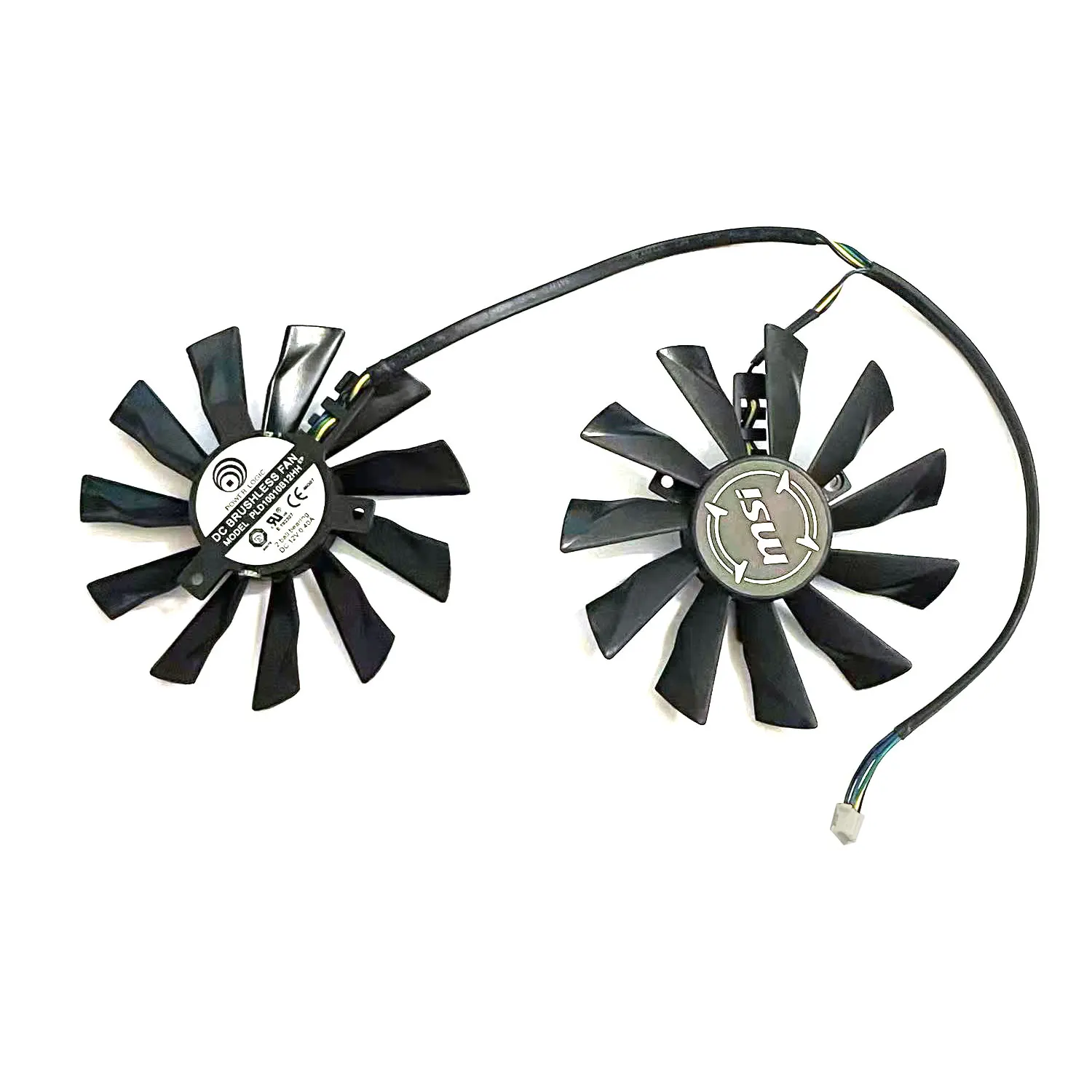 Совершенно новые вентиляторы 95 мм 4PIN PLD10010B12HH 2 подходят для MSI GTX 960 970 980 980Ti GTX960 GTX970 GTX980 GTX980Ti ARMOR охлаждающий вентилятор (art.: 3920cd63b265d) - 3920cd63b265d