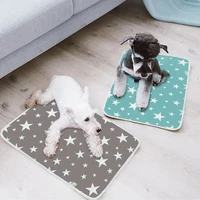 reusable dog urine pad waterproof pet diaper mat for small large cats dogs super absorbent puppy diapers pads dog accessories