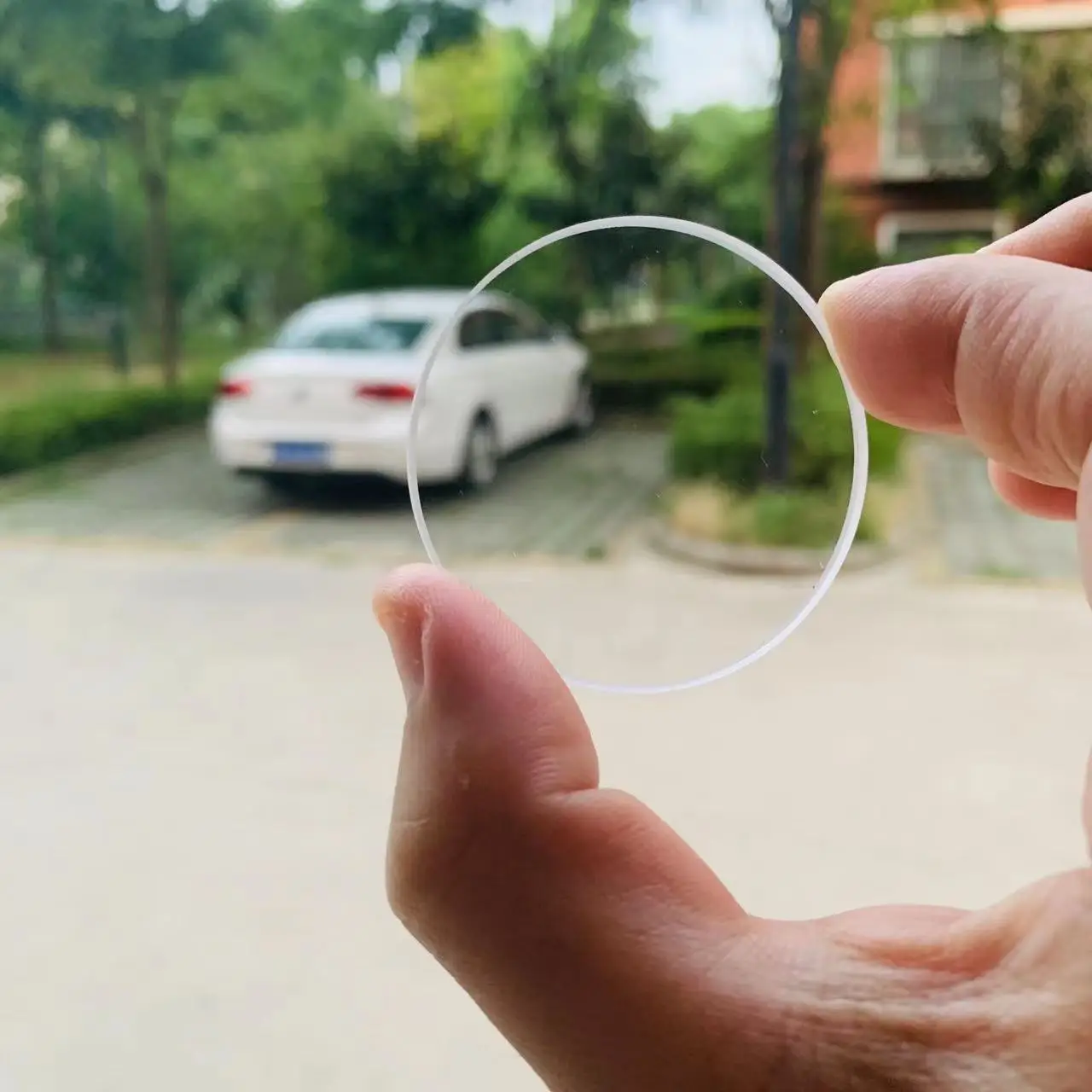 Diâmetro Redondo da Forma 58 mm e a Espessura de mm Cancelam o Vidro Transparente uv e da Janela de Quartzo do ir Jgs2 o