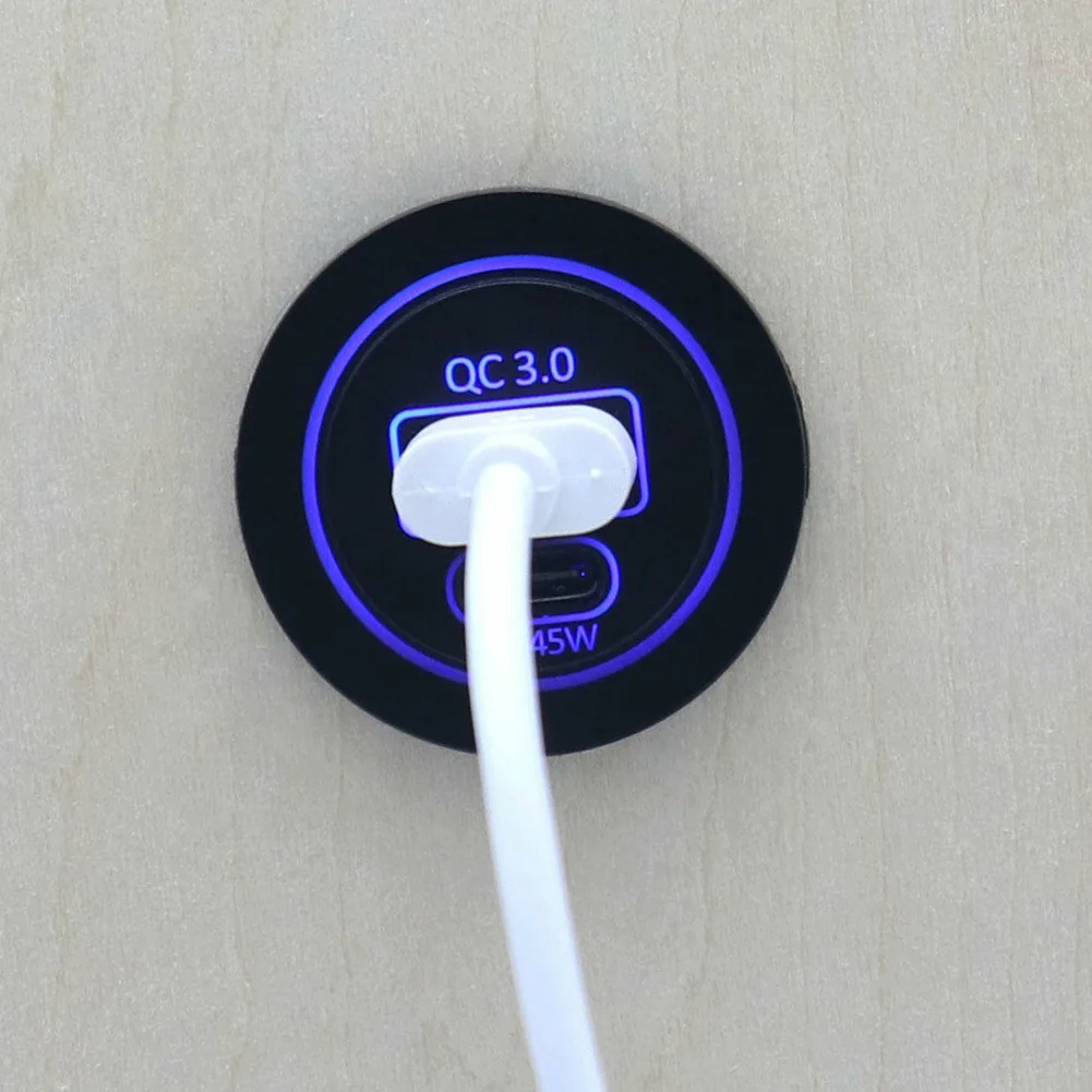 

Зарядное устройство USB Type-C с интеллектуальной идентификацией, 45 Вт