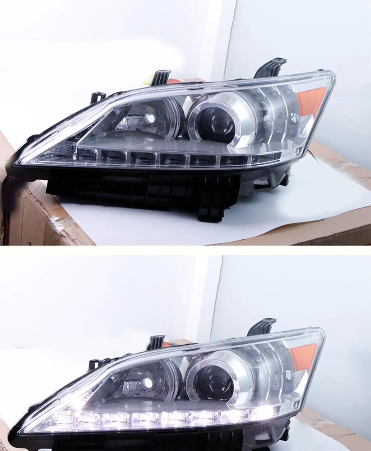 Автомобильные светодиодные фары в сборе для Lexus ES240 250 350 2006-12 DRL дневные ходовые