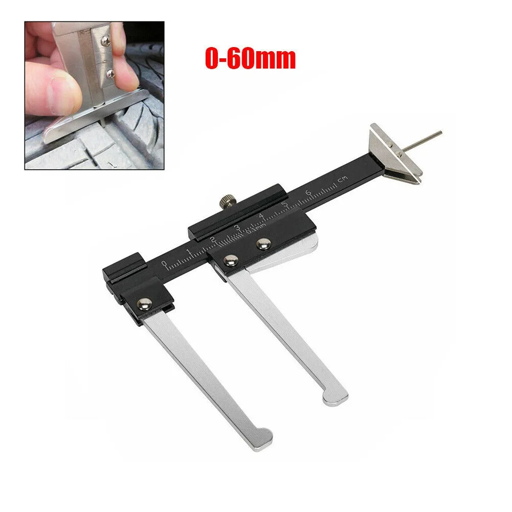 

DIY Measure Tool Woodworking Metalworking Plumbing Model Making 60mm Vernier Caliper Aperture Depth Diameter Measure Tool