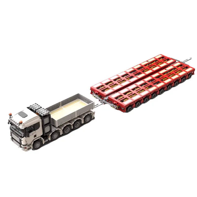 MOC-28358&ampMOC-57462&ampMOC-29504 Сверхмощный радиоуправляемый электрический грузовик