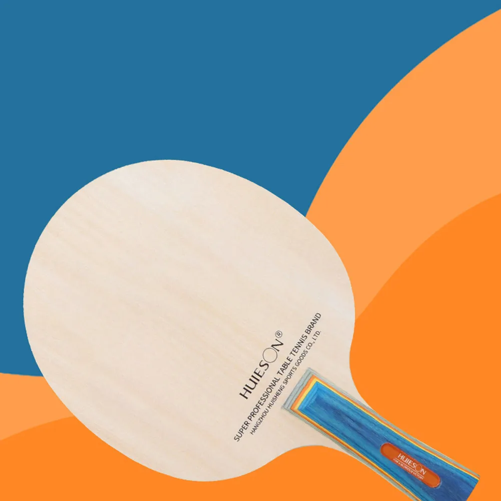 

Table Tennis Racket Bottom Plate 5 Ply Wood Ping Pong Blade Paddle Long Handl Pure Wood 6mmThicknessTable Tennis Rackets Outdoor