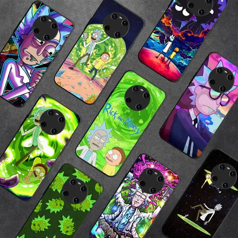 

Cute R-Ricks Phone Case for Huawei Y 6 9 7 5 8s prime 2019 2018 enjoy 7 plus