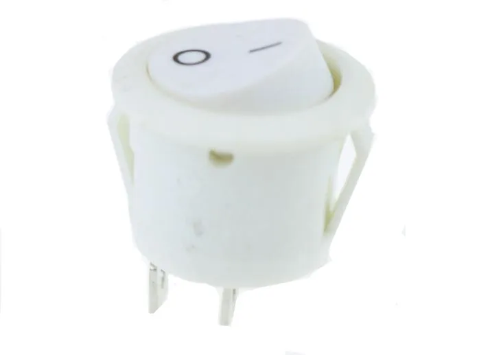 KCD1-105 AC 6A 10A 250V On Off клавишный переключатель, черный 2-контактный выключатель питания, кнопочный переключатель, черный, белый, фабрика