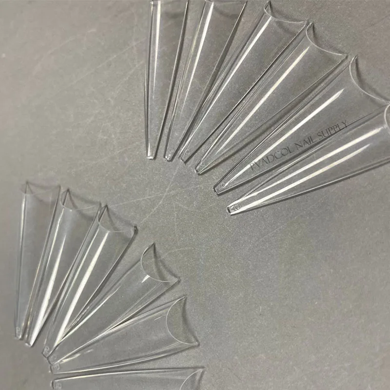 Накладные ногти на шпильке сверхдлинные легкие накладные акриловый гель