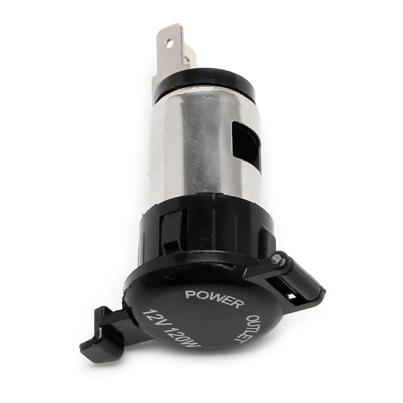 

Waterproof 12-24V Cigarette Lighter Socket Power Plug Outlet Parts For Car