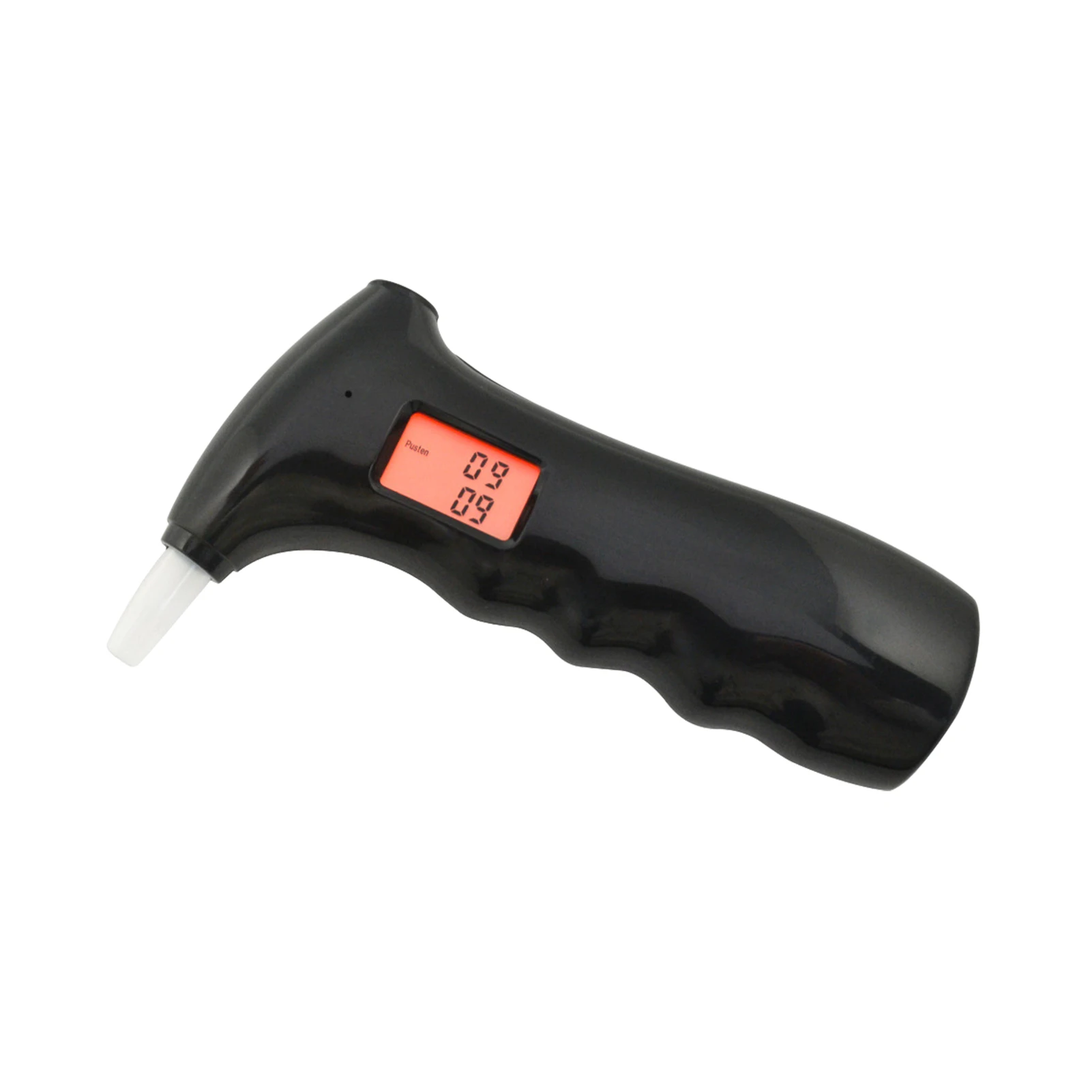 

Digital Tester Breathalyzer With 5 Mouthpieces For Drivers Professional Portable Tester 5 Pieces Mouthpieces Black