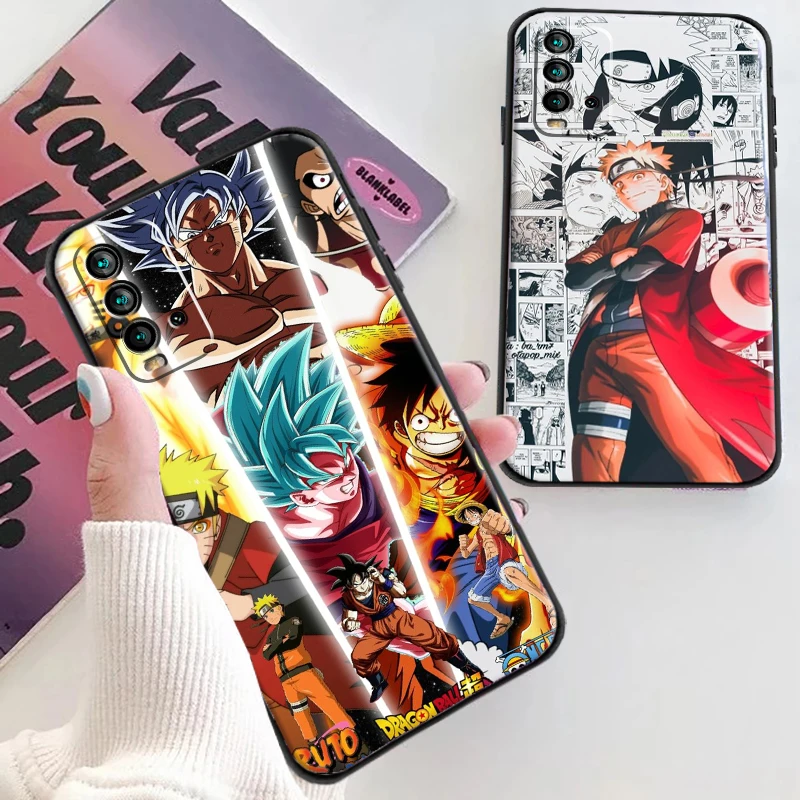 

Naruto Japanese Anime Phone Cases For Xiaomi Redmi Note 10 10S 10 Pro POCO F3 GT X3 GT M3 Pro X3 NFC Soft TPU Funda Back Cover