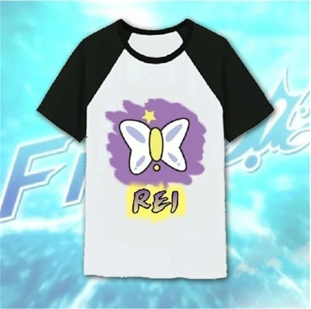 Футболка для косплея Iwatobi Makoto Tachibana аниме старшая школа Nagisa Hazuki бесплатная