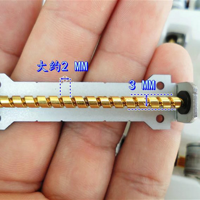 2-фазный 4-проводной микро мини 15 мм шаговый миниатюрный точный ...