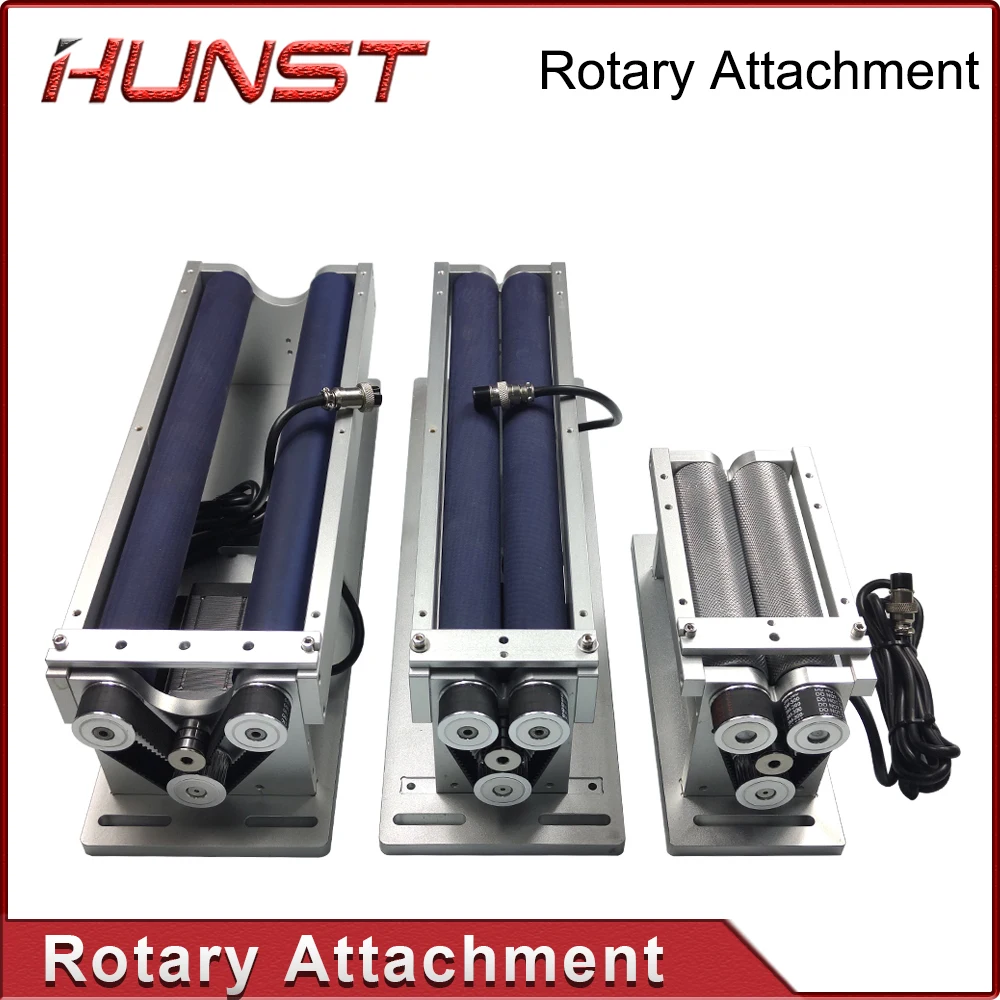 

HUNST Rotary Worktable Rotary Attachment 2 Phase Stepper Motor 24~50V Driver for Laser Marking Cylindrical Objects DIY Part